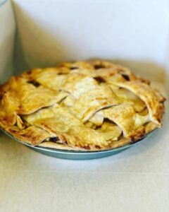 Menu apple pie