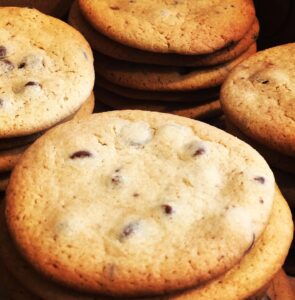 Menu chocolate chips
